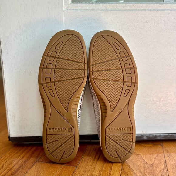 Sperry Canvas Angelfish Top Sider Gray Boat Shoes Women 7M - Picture 5 of 10